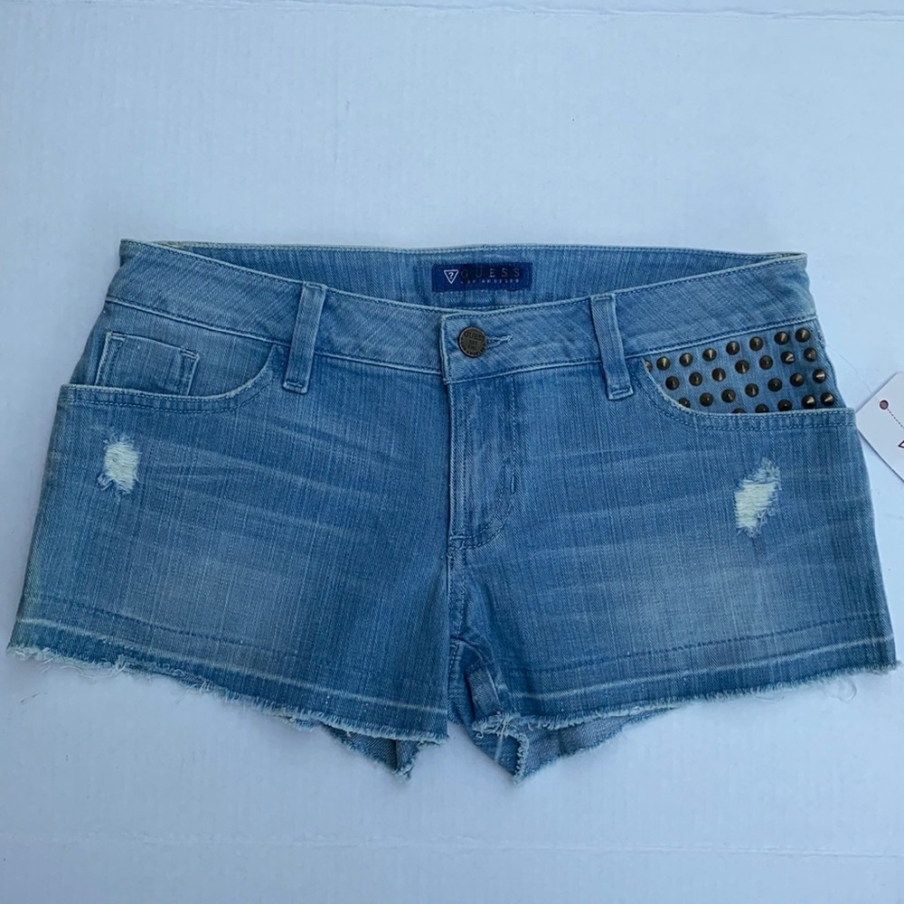 New GUESS Women's Denim Shorts SZ 27